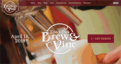 Desktop Screenshot of brewandvinefest.com
