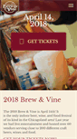 Mobile Screenshot of brewandvinefest.com